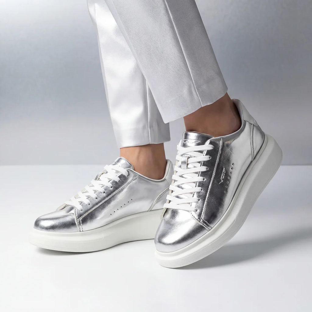 VO7 BASKET FEMME ELYSÉE SILVER - CH-ELY-S