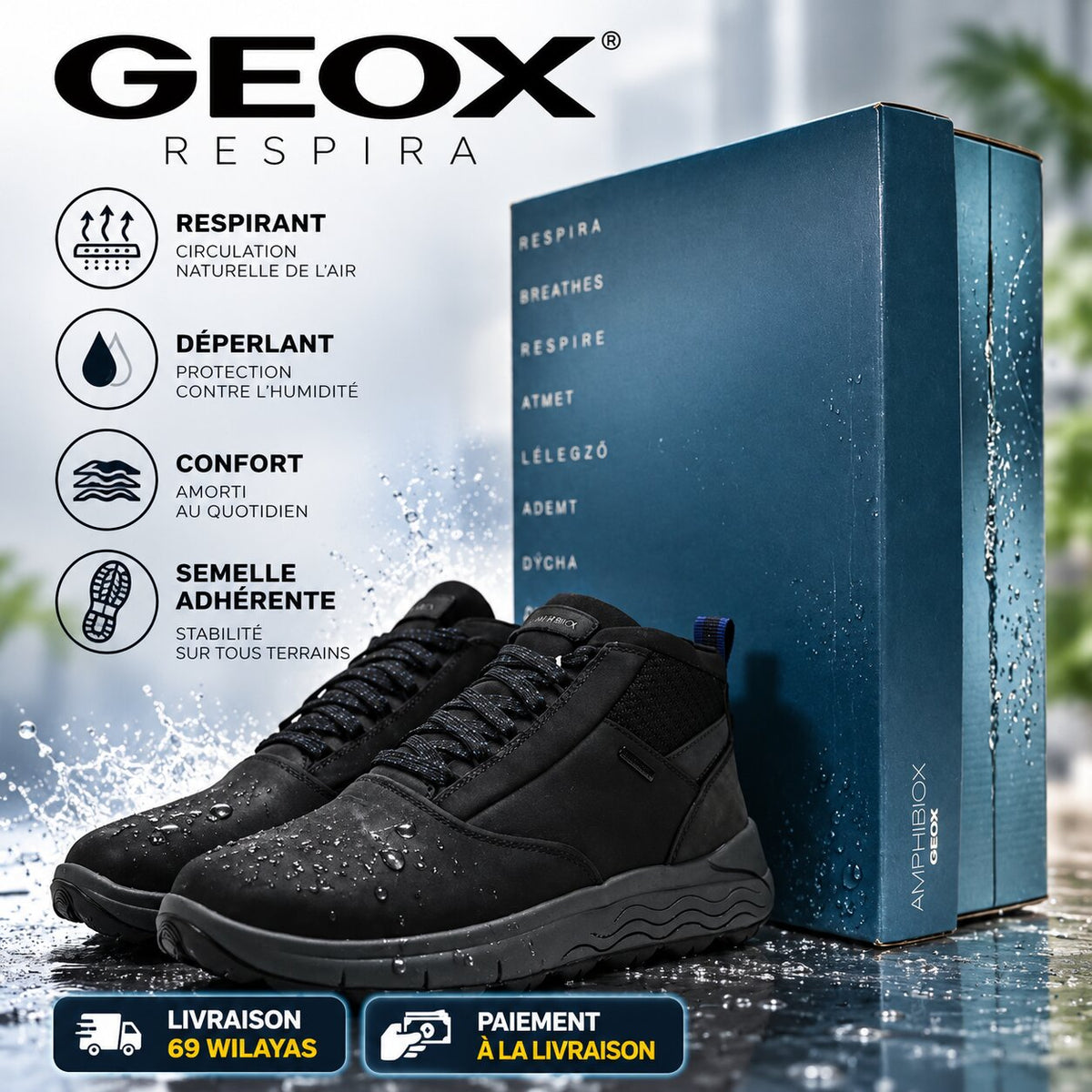 GEOX - FOOTWEAR - U26FDA0FF6K-C9997