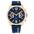 Montre Tommy Hilfiger Silicone Navy Dial Multi-function - 1710637
