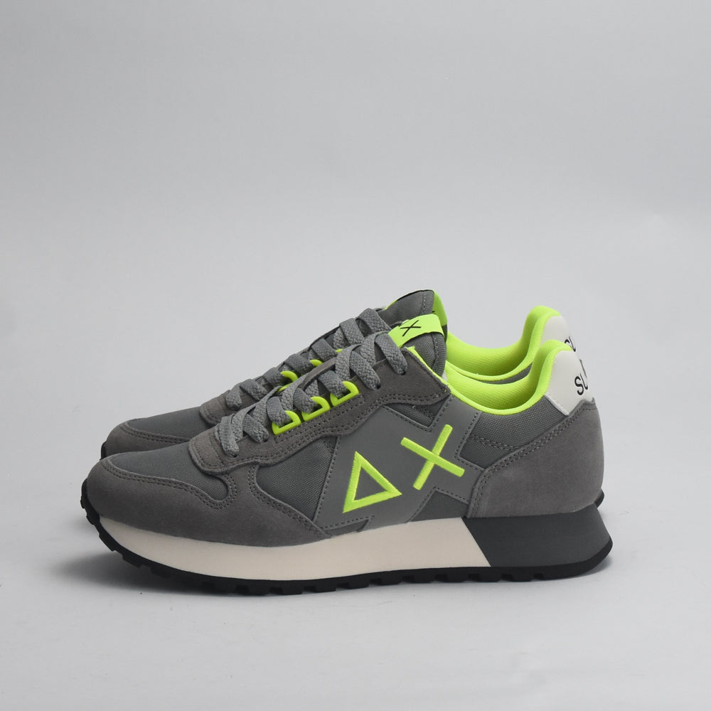 BASKET SUN68 JAKI FLUO 34 GRIGIO MEDIO - Z44115-34
