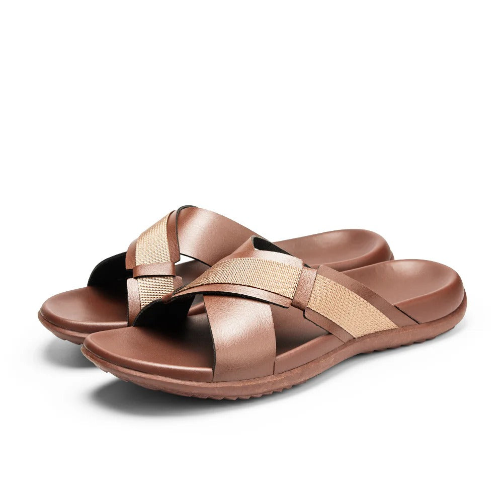 PUCA ROYAL SLIDER 02 BROWN - 11241