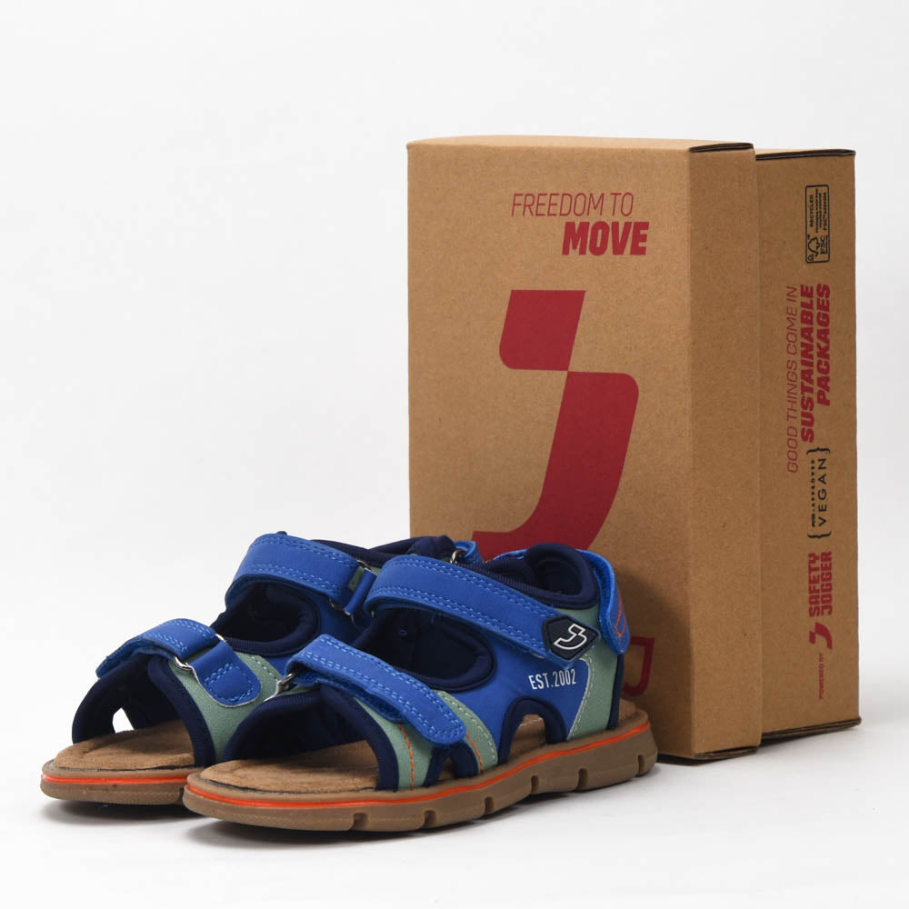 Safety Jogger Sandales Enfant Métallisées - 611352-CBL-MTG