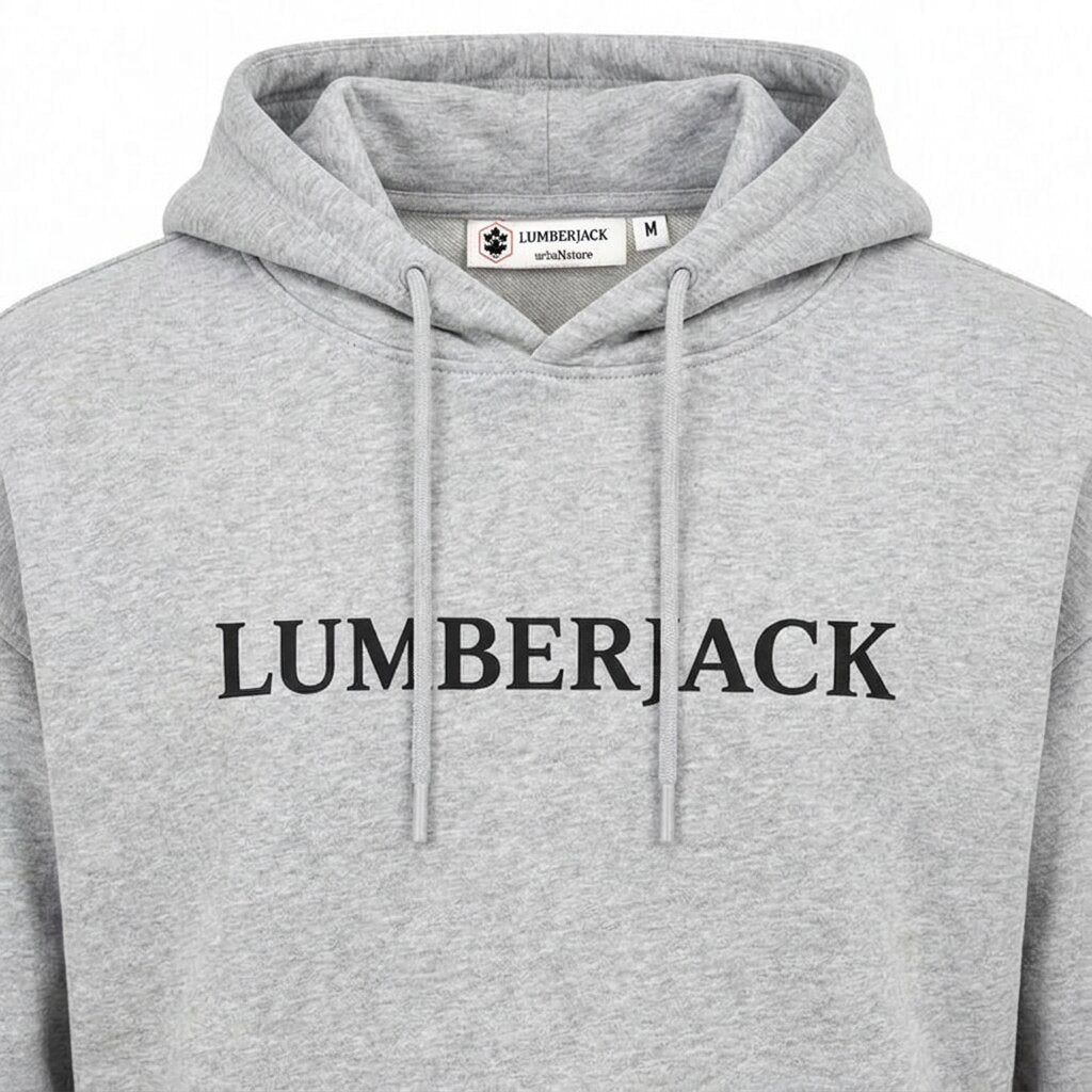 LUMBERJACK HOODIE - LBJ-00202-GRY