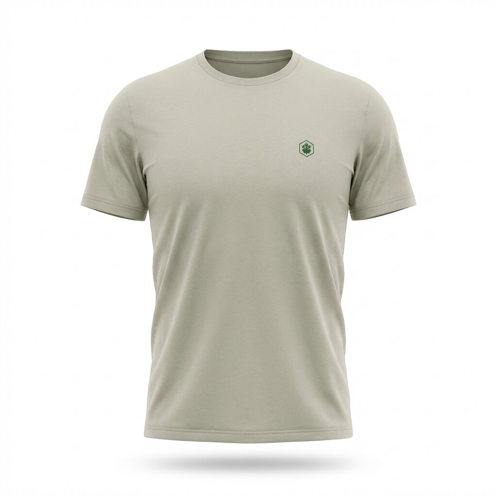 LUMBERJACK MEN TEE MINI LOGO GREY - LBJ24005-LGY