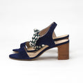 ANDRÉ SANDALES FEMME SUPENS DAIM BLEU - 52314437450