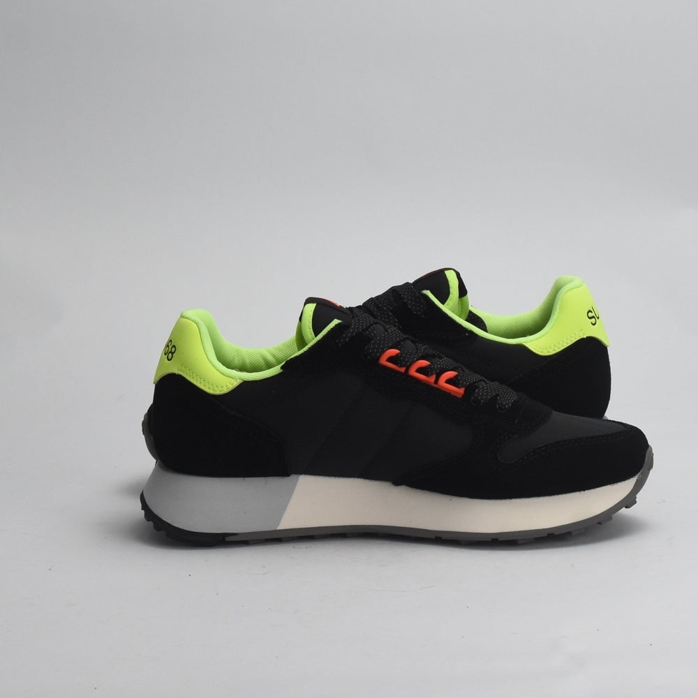 BASKET SUN68 JAKI 2.0 FLUO 11 NERO - Z35113-11
