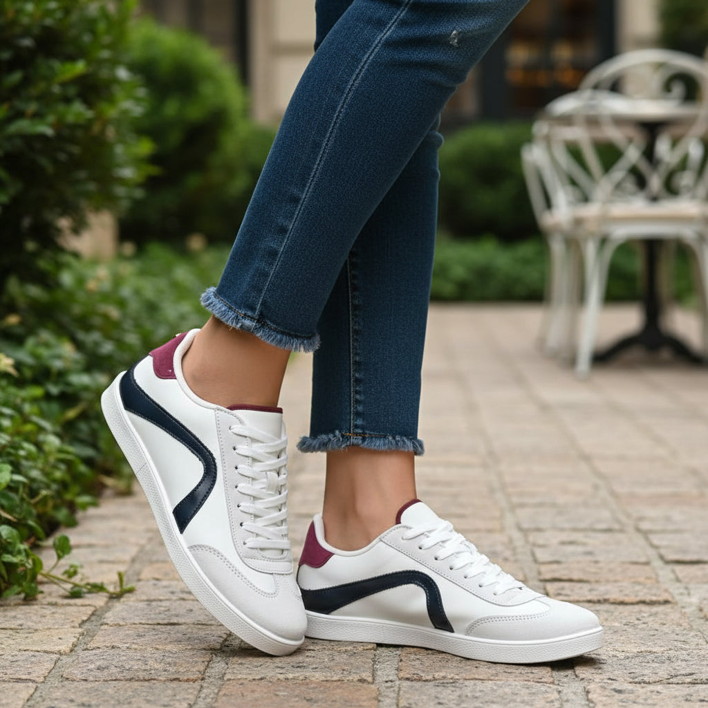 ANDRÉ BASKETS FEMME CALLISTA BLANC - 52149372700