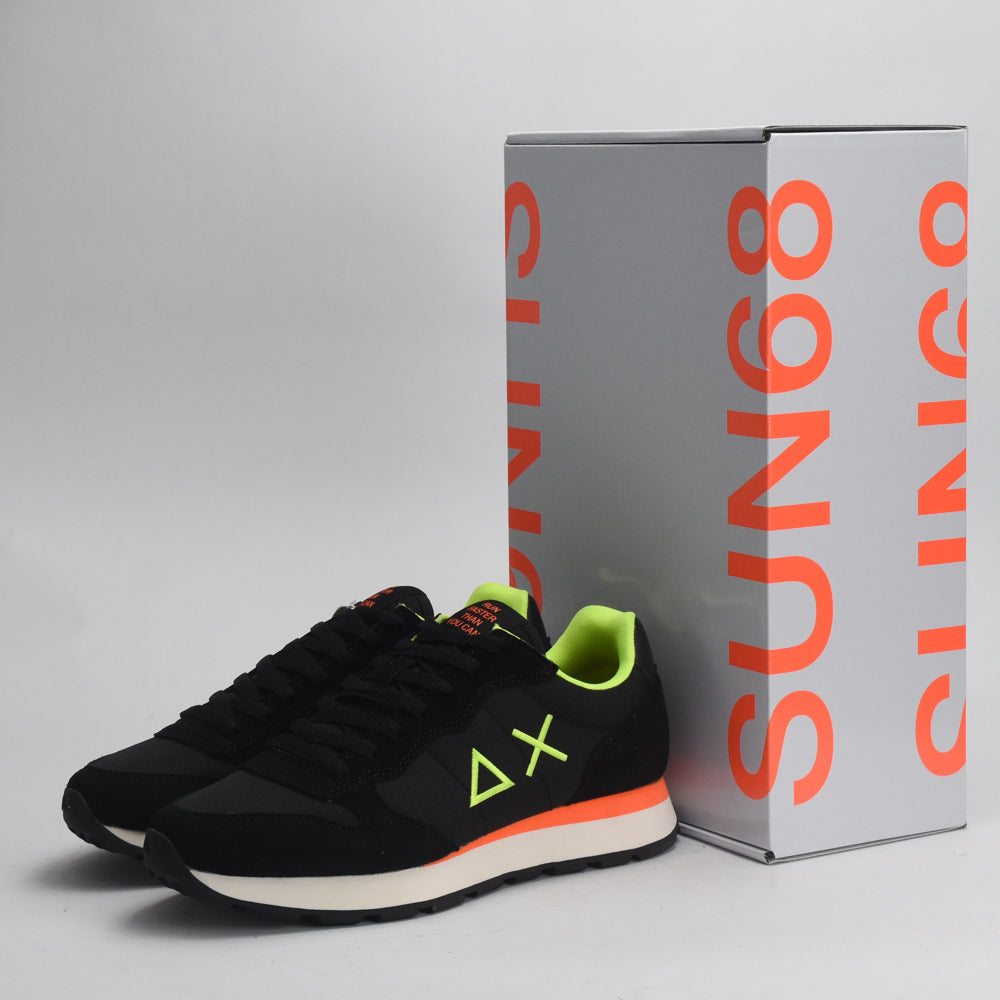 BASKET SUN68 TOM FLUO 11 NERO - Z44102-11