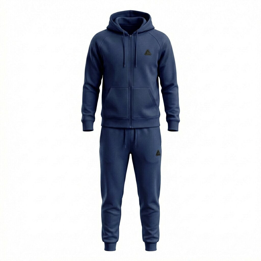 PEAK KNITTED TRACKSUIT NAVY - FW94067-Y443