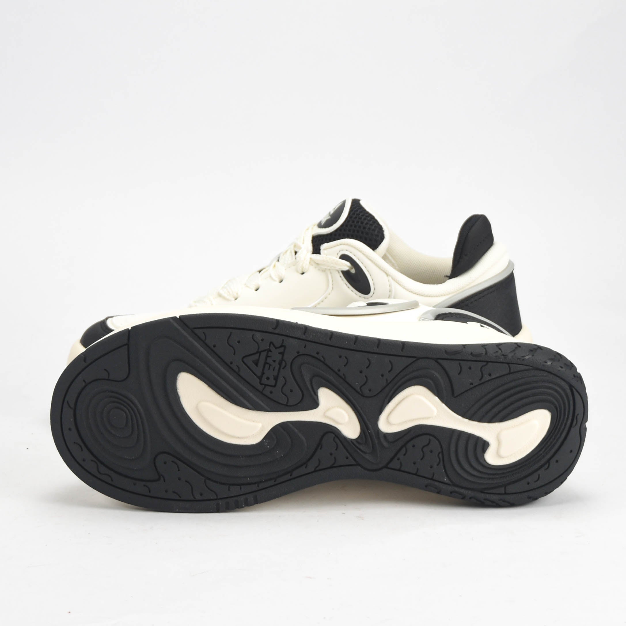 Peak Taichi Casual Shoes Canvas White/Black - DB530128-Z487