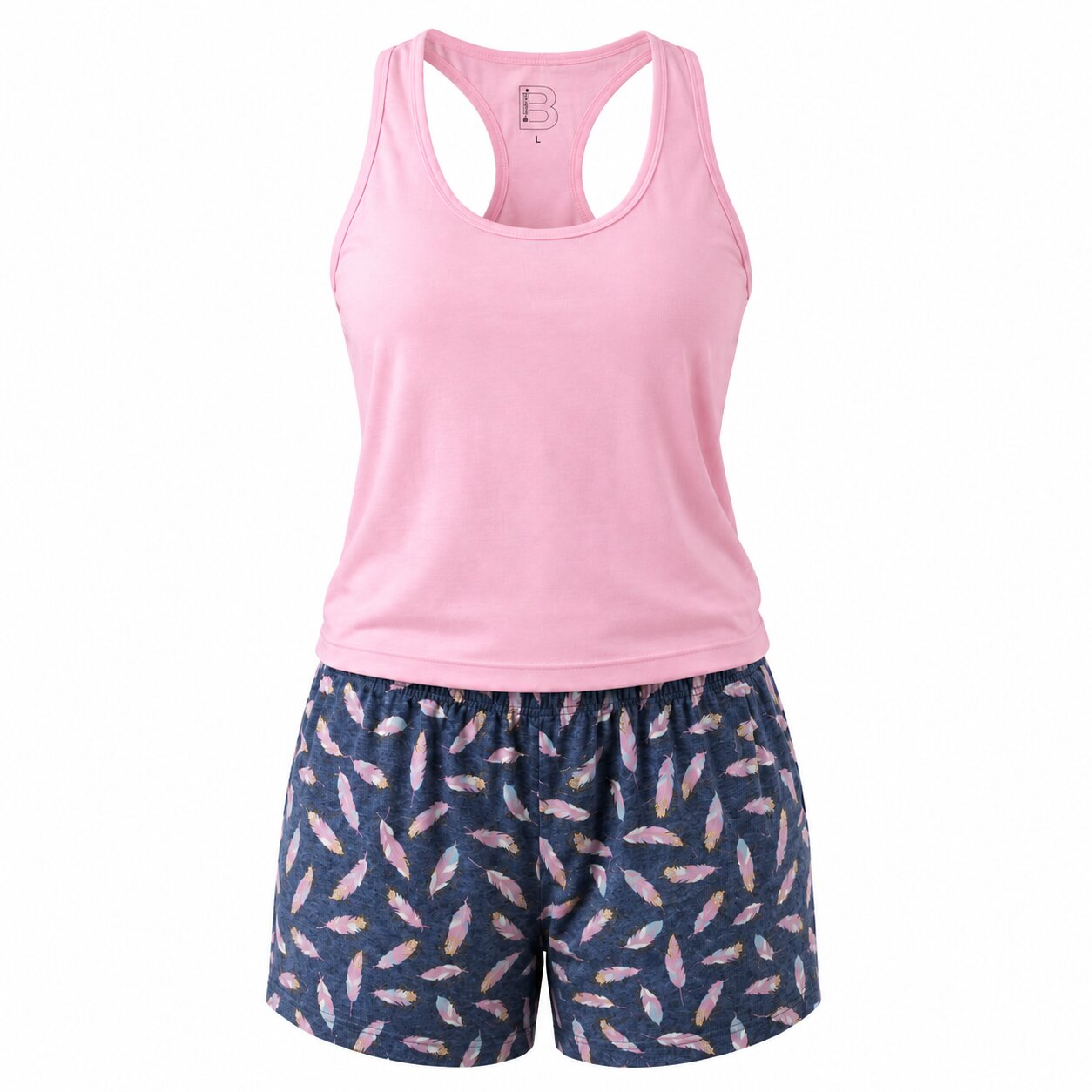 Pyjama d'Été Femme Rose - P-VIOLET-01