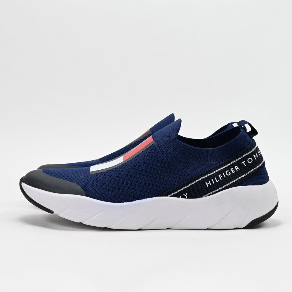 Tommy Hilfiger Low Cut Slip-On Sneakers - T3A4-30418-0702800-BLUE