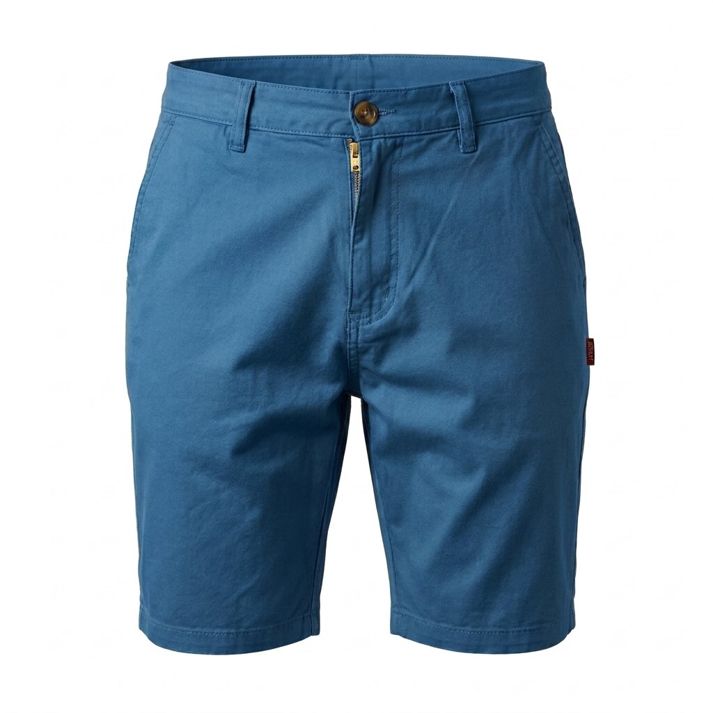 DEPART Short chino homme - G21-000175-BLUE009