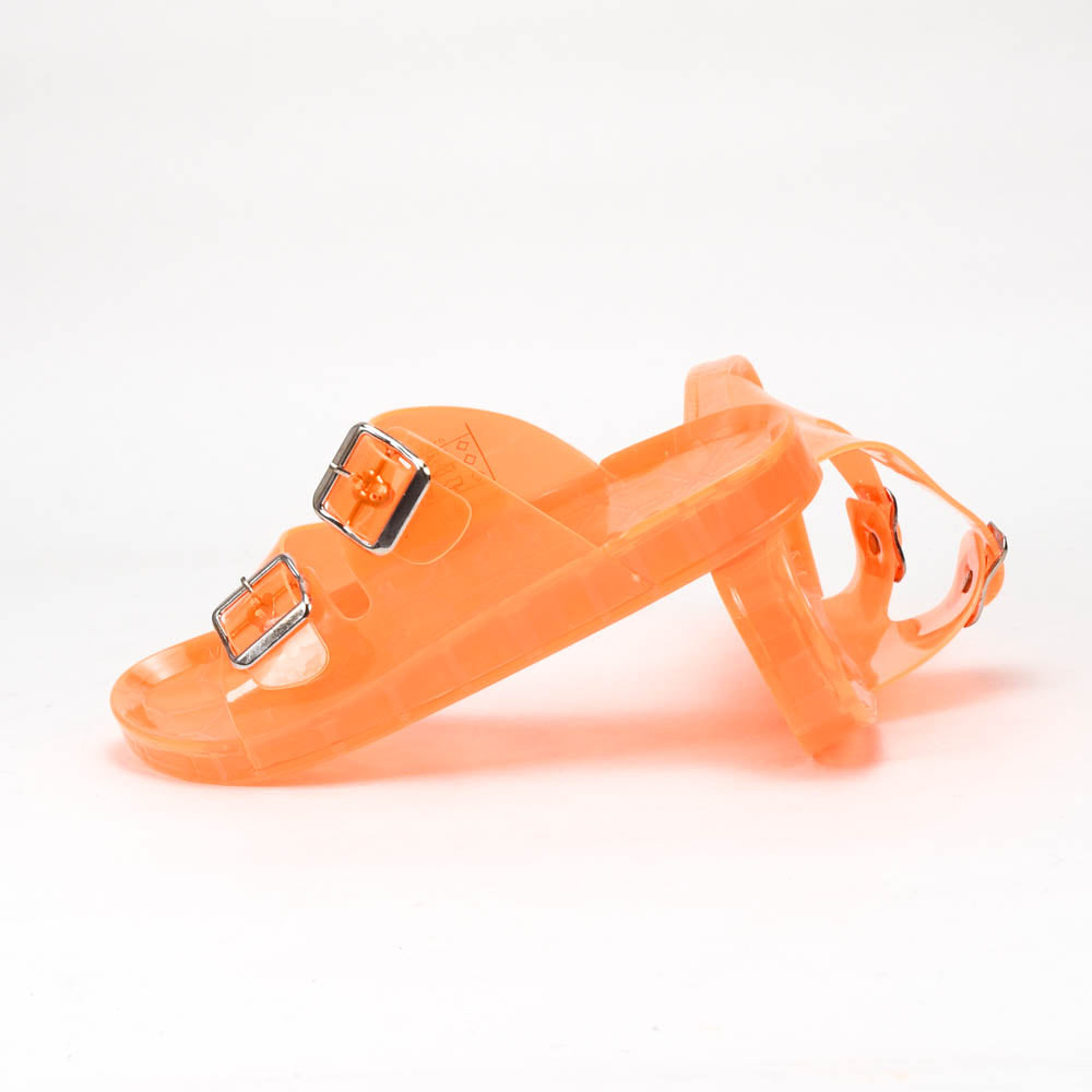 ANDRÉ MULES DE PLAGE FEMME EN CAOUTCHOUC ORANGE - 52321971619