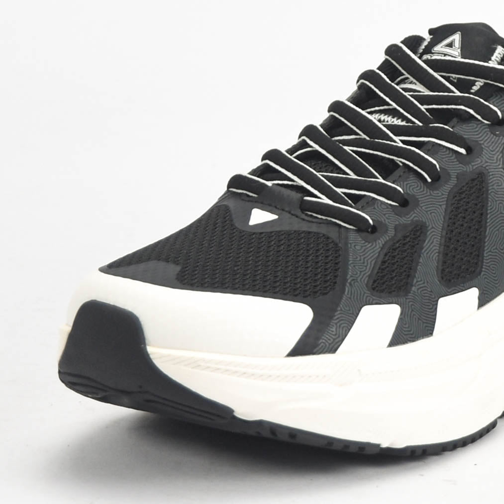 Peak Taichi Walking Shoes Black/White - EXT51708J-Z495
