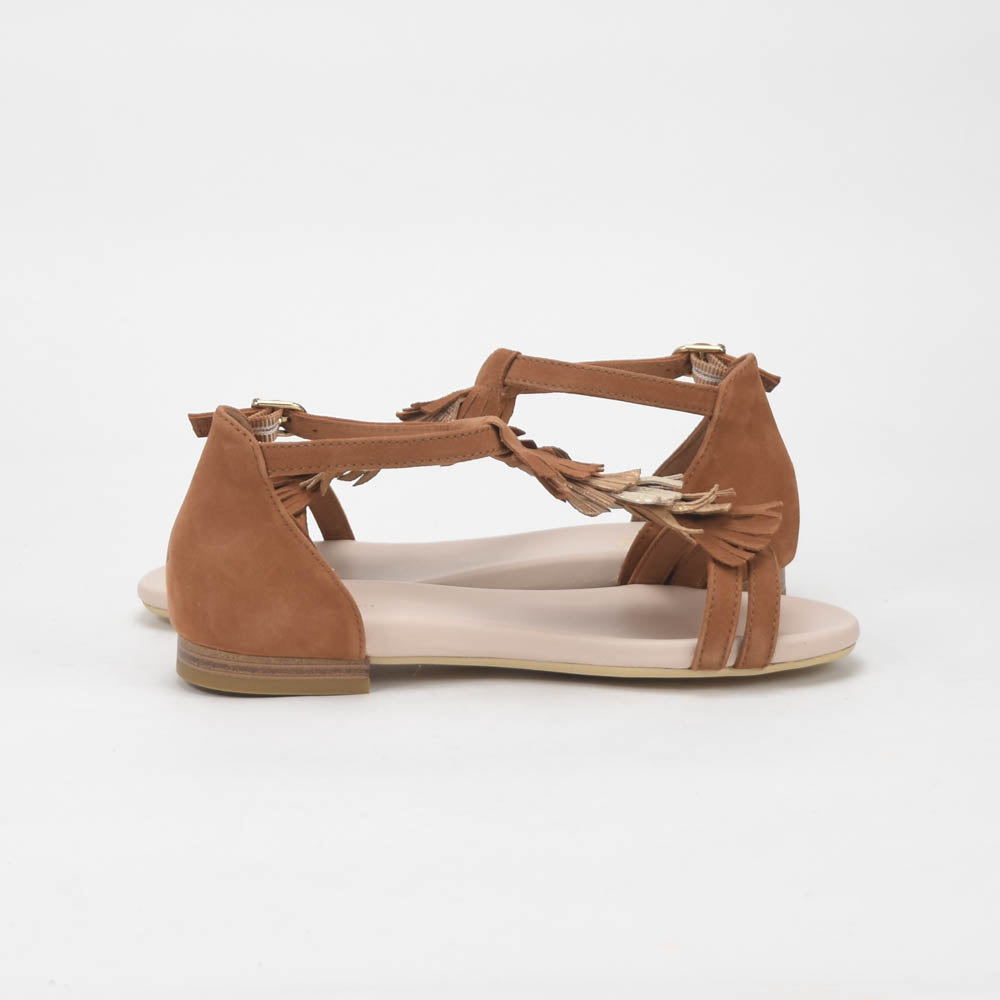 ANDRÉ SANDALES FEMME BRIANA DAIM MARRON - 52321630637