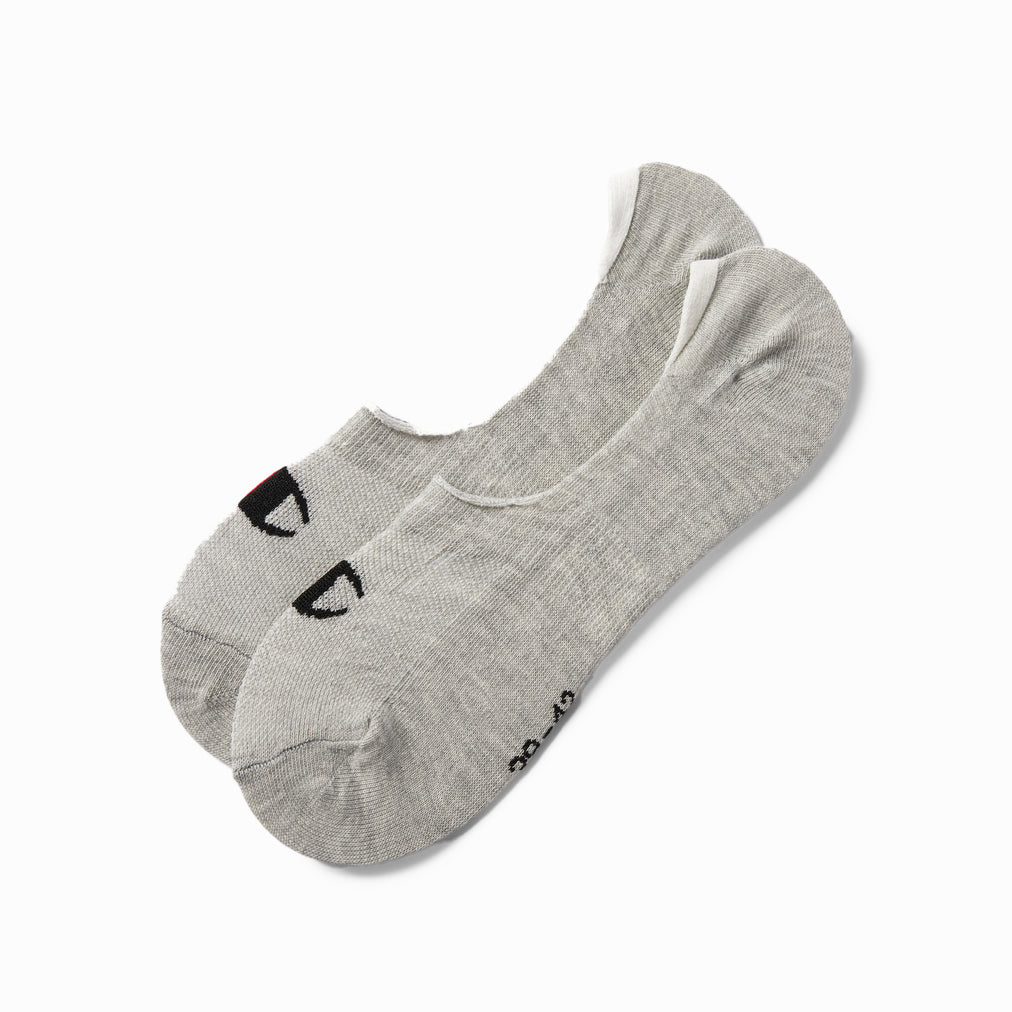 Champion 2-Pack Footie Socks Grey Melange - U24561-EM010