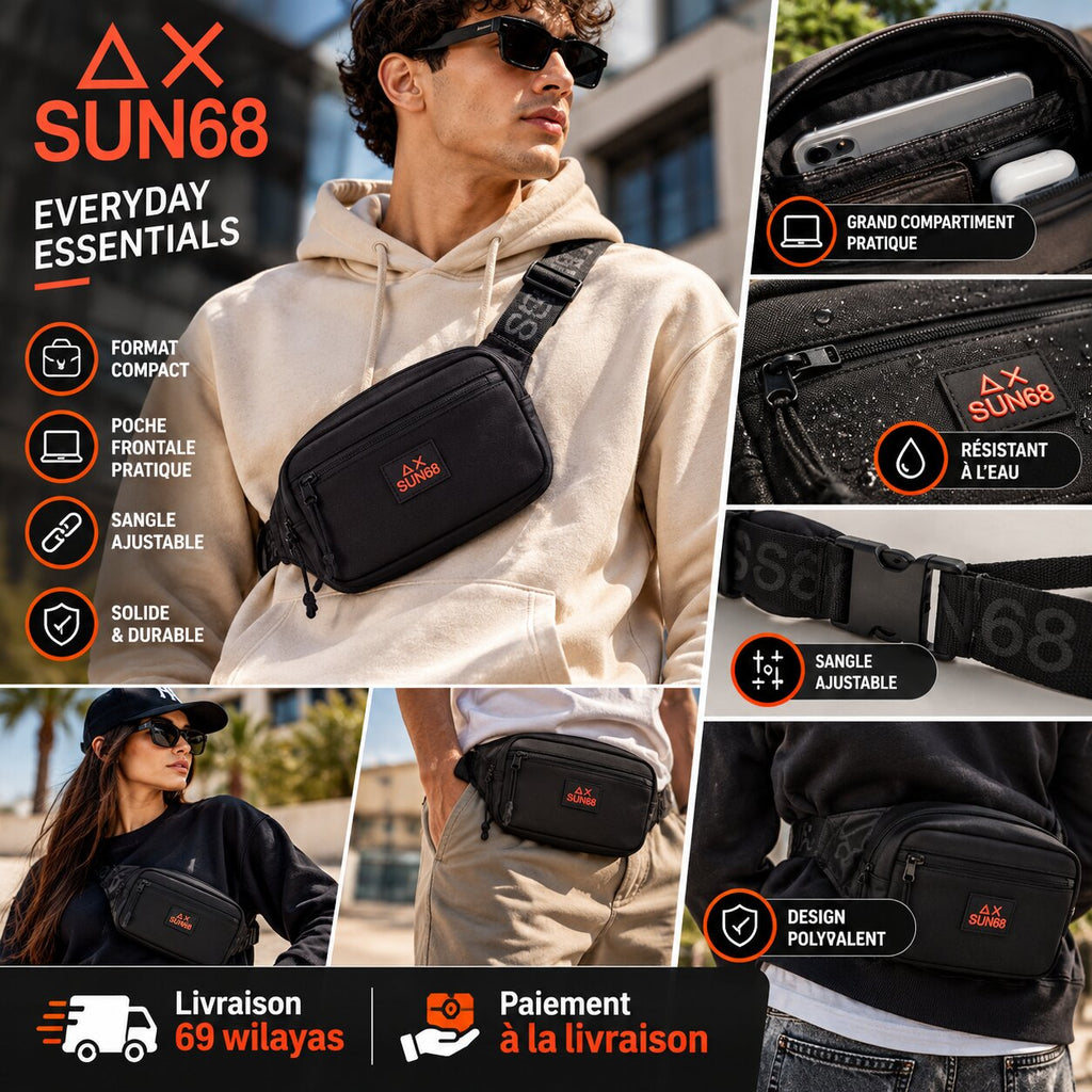 SUN68 Everyday Belt Bag - Y36101-11