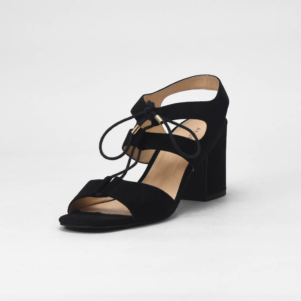 ANDRÉ SANDALES FEMME STARLET CUIR NOIR - 52314188419