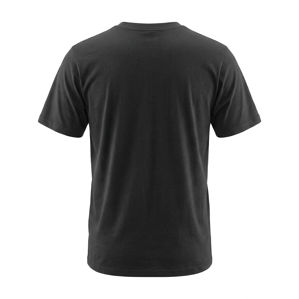 LUMBERJACK MEN TEE EST 1979 BIG LOGO BLACK - LBJ27010-DGY