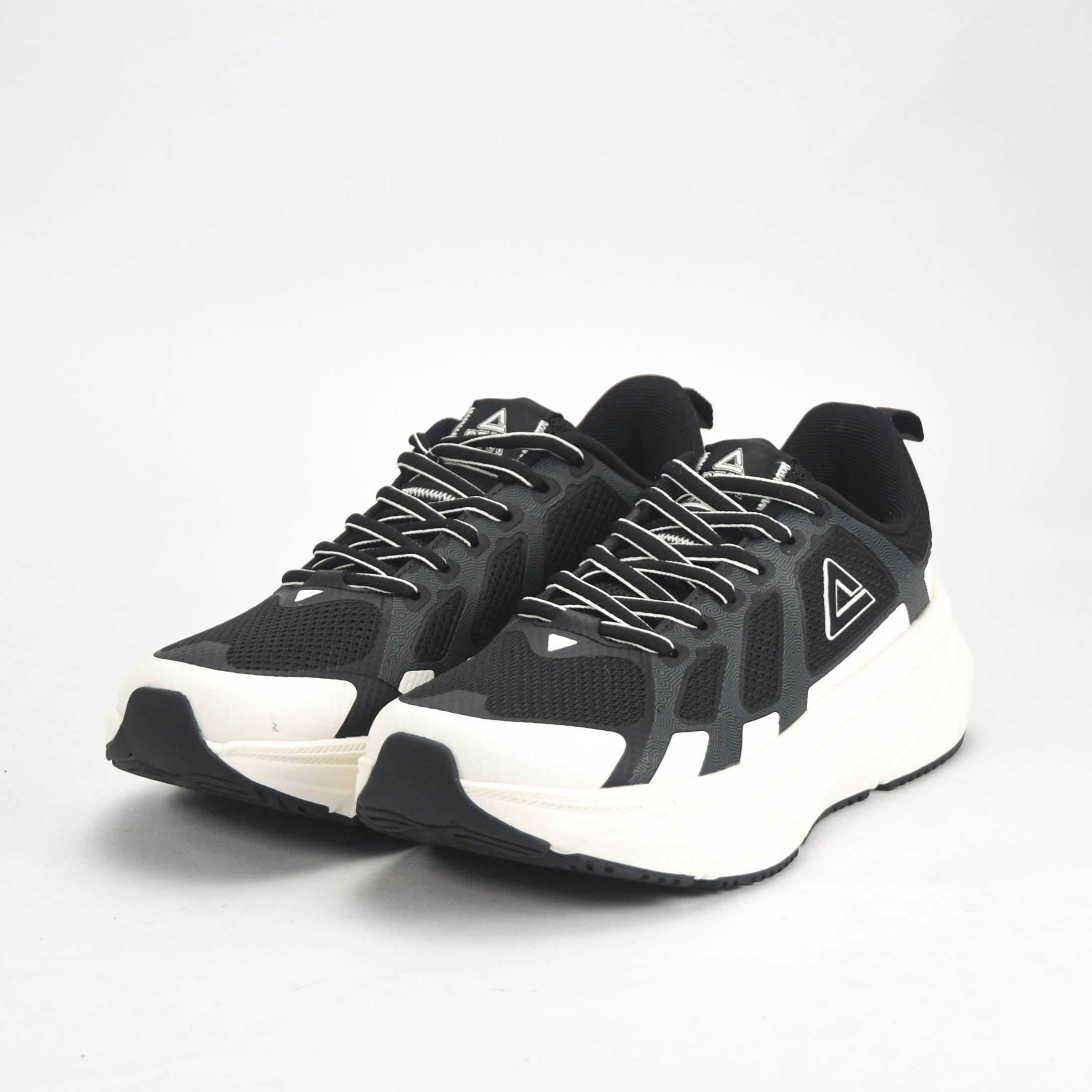 Peak Taichi Walking Shoes Black/White - EXT51708J-Z495