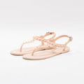 ANDRÉ SANDALES FEMME HADEWIG CAOUTCHOUC BEIGE - 52321670604