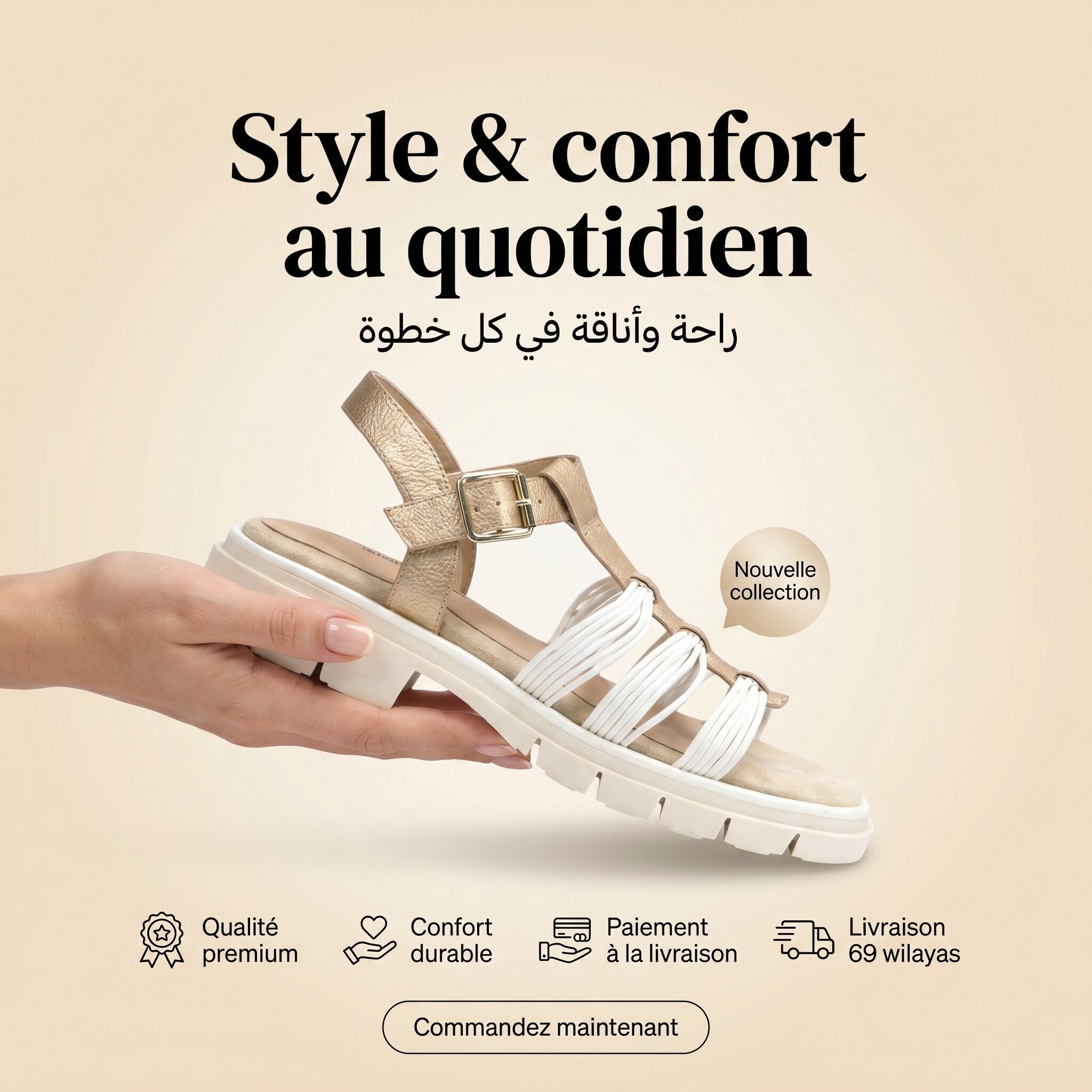 Safety Jogger Sandales Femme - 610891-PLA-WHT