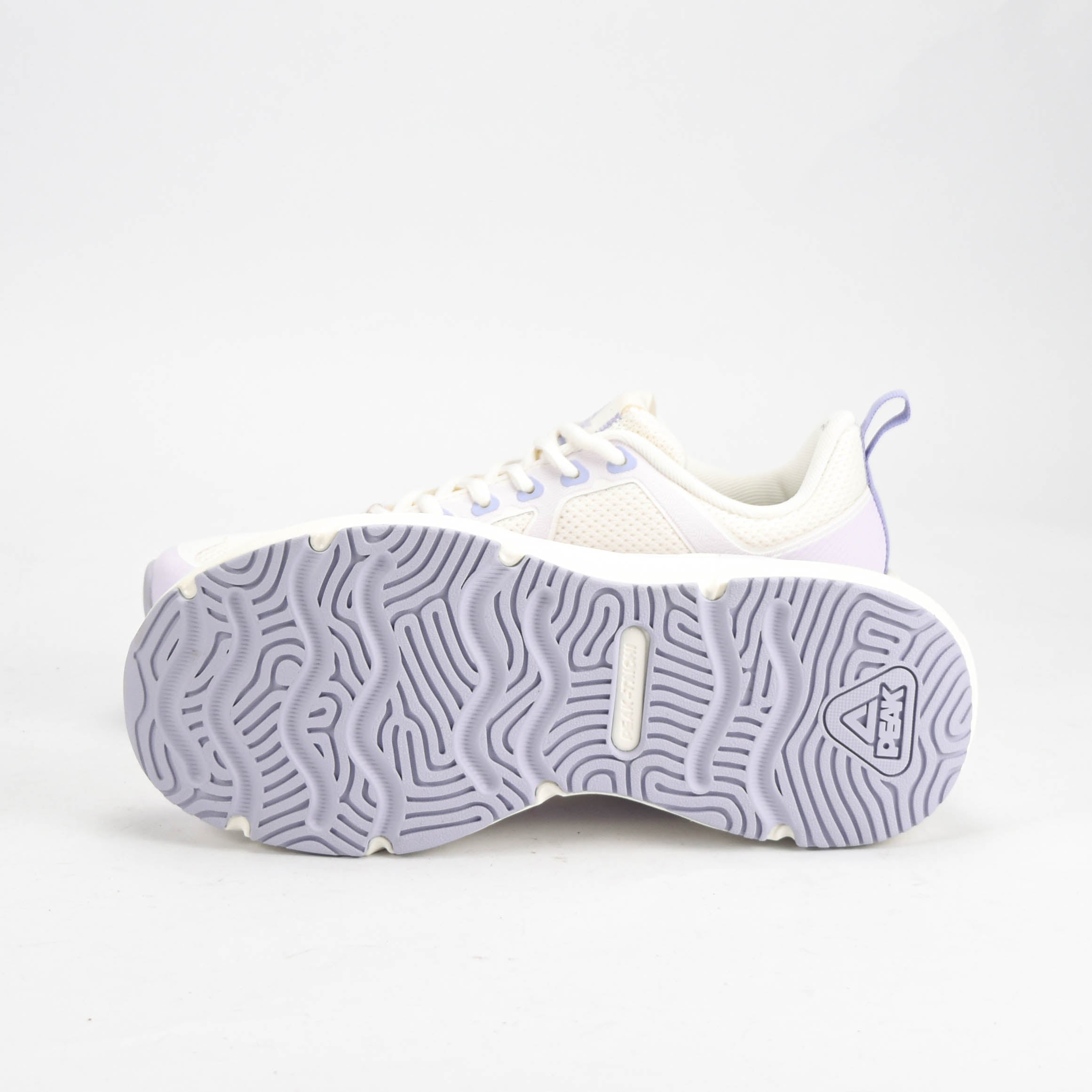 Peak Taichi Walking Shoes White/Purple - EXT51708J-Z524