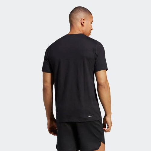 Adidas Train Essentials Feelready Logo Training Tee Vêtements de T-shirts Homme - vue 2 | Kazentek Algérie