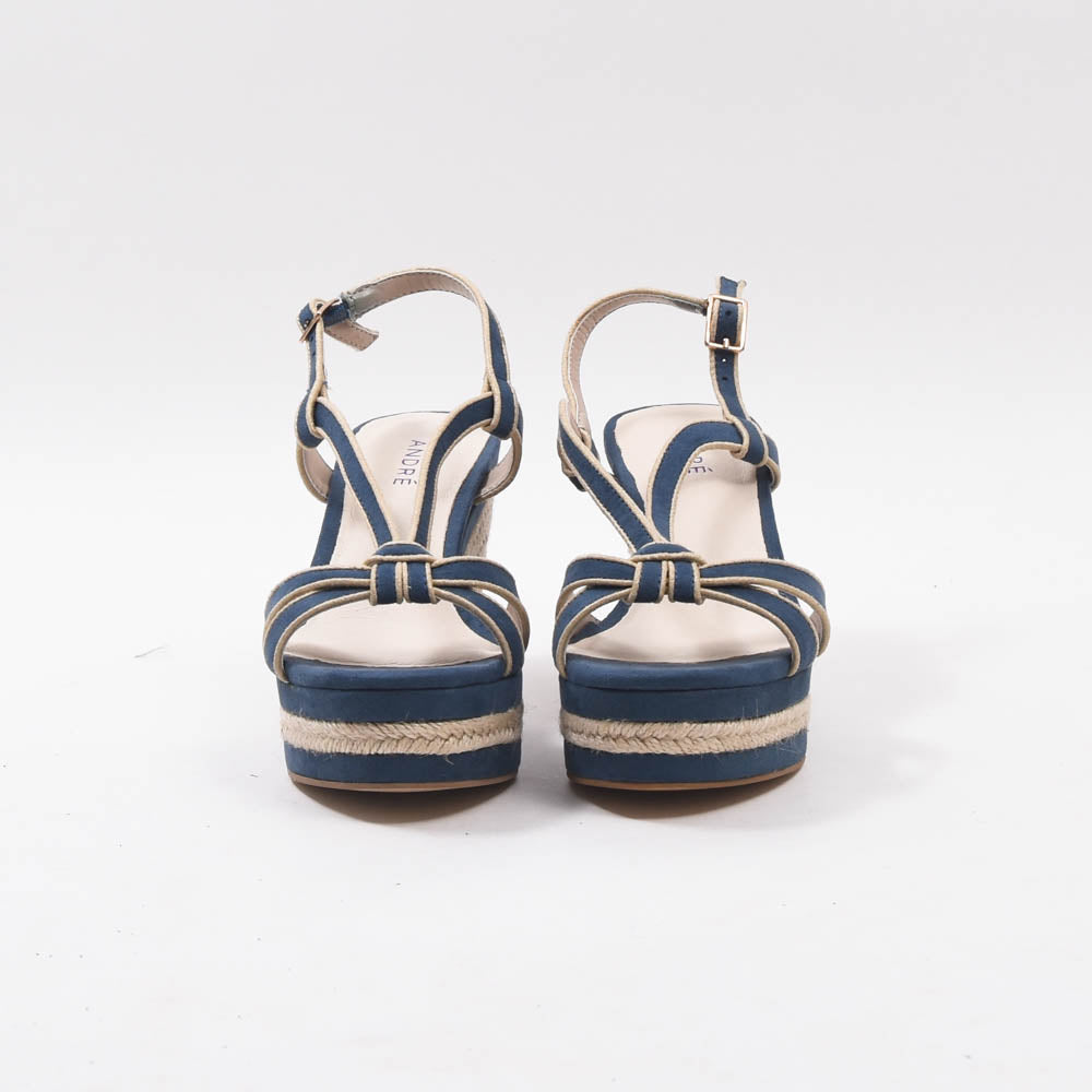 ANDRÉ SANDALES FEMME TEMPO BLEU - 52357487200