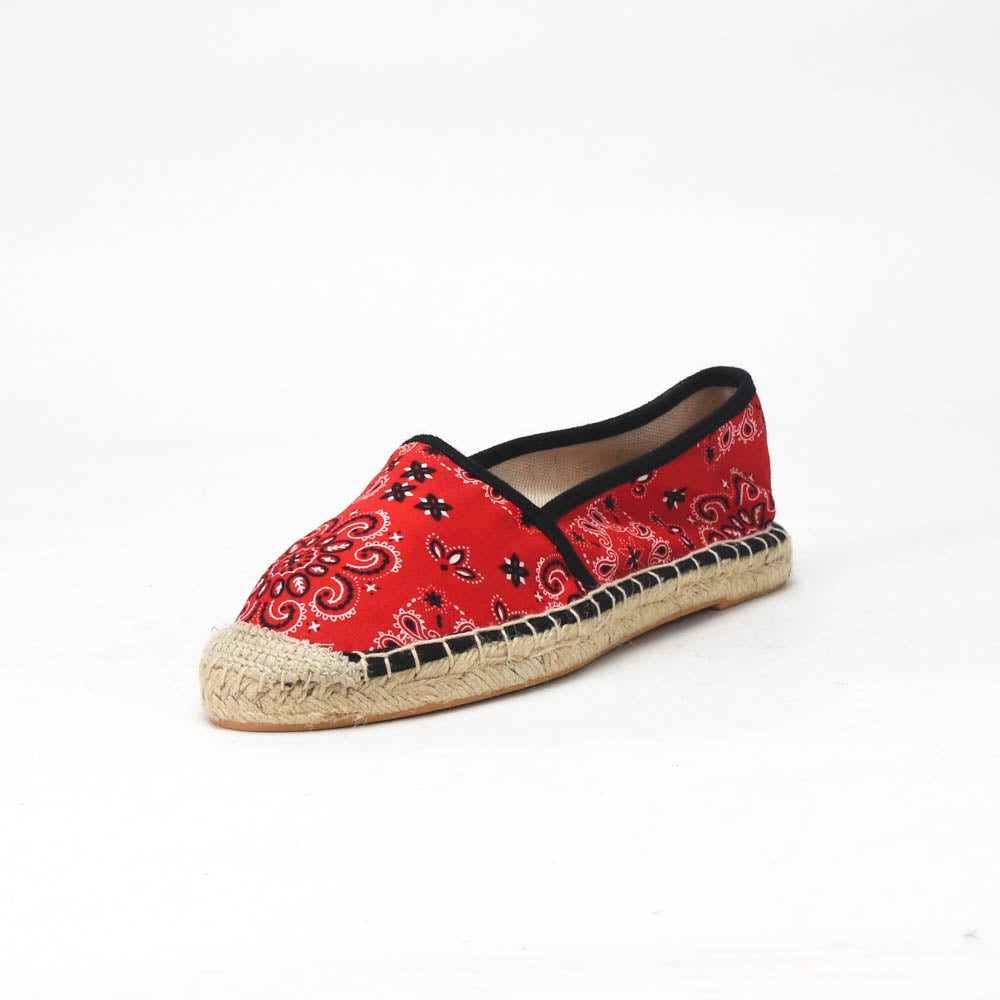 ANDRÉ ESPADRILLES FEMME HADRIANA TEXTILE ROUGE - 52357781602
