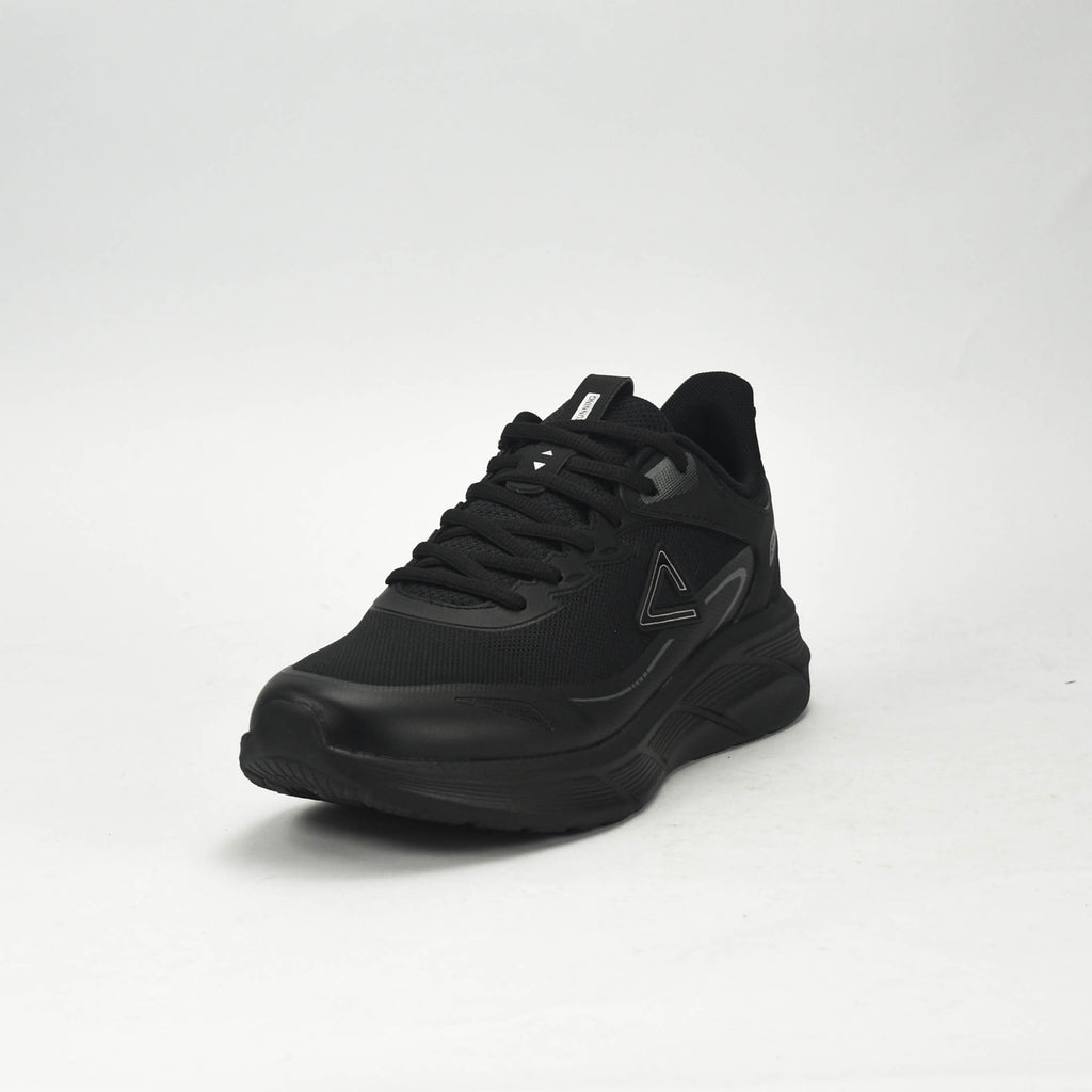 PEAK TRAINING RUNNING SHOES-ALL BLACK - EXT54427H-Y291