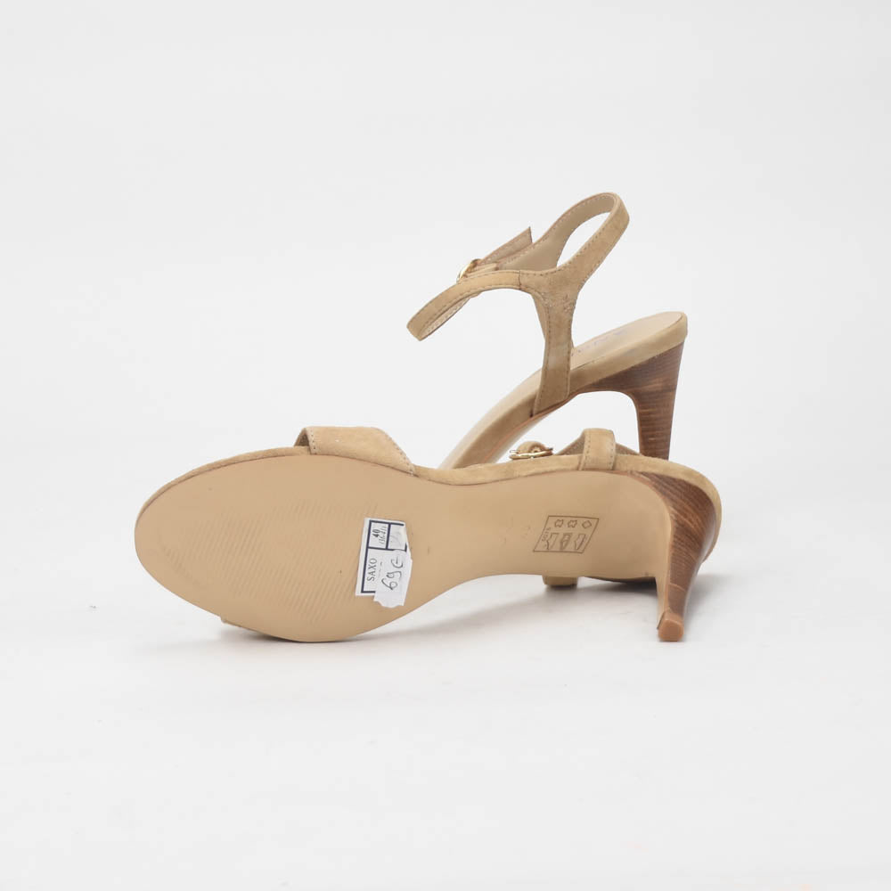 ANDRÉ ESCARPINS FEMME SAXO DAIM BEIGE - 52314638418