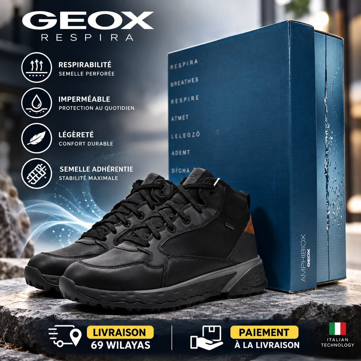 GEOX - FOOTWEAR - U26F0D04346-C9999