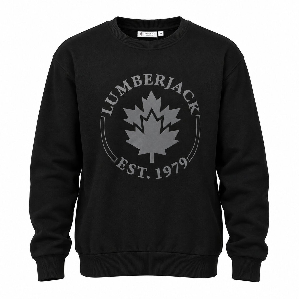 LUMBERJACK SWEAT SHIRT - LBJ-00602-BLK