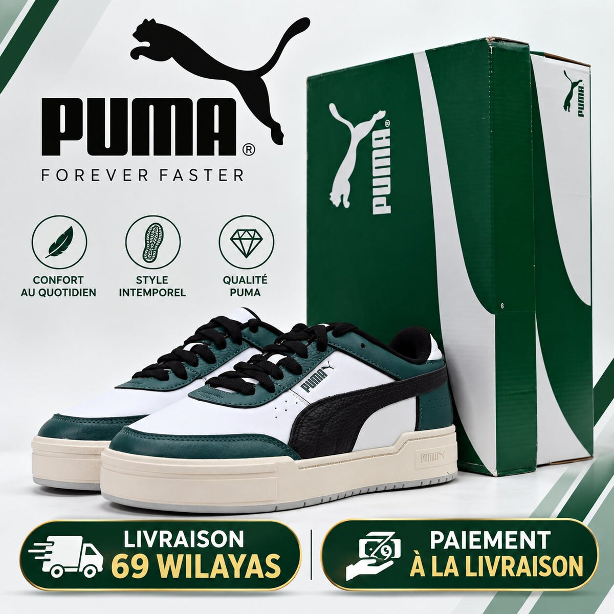 PUMA CA Pro Sport Sneakers - 393280 04