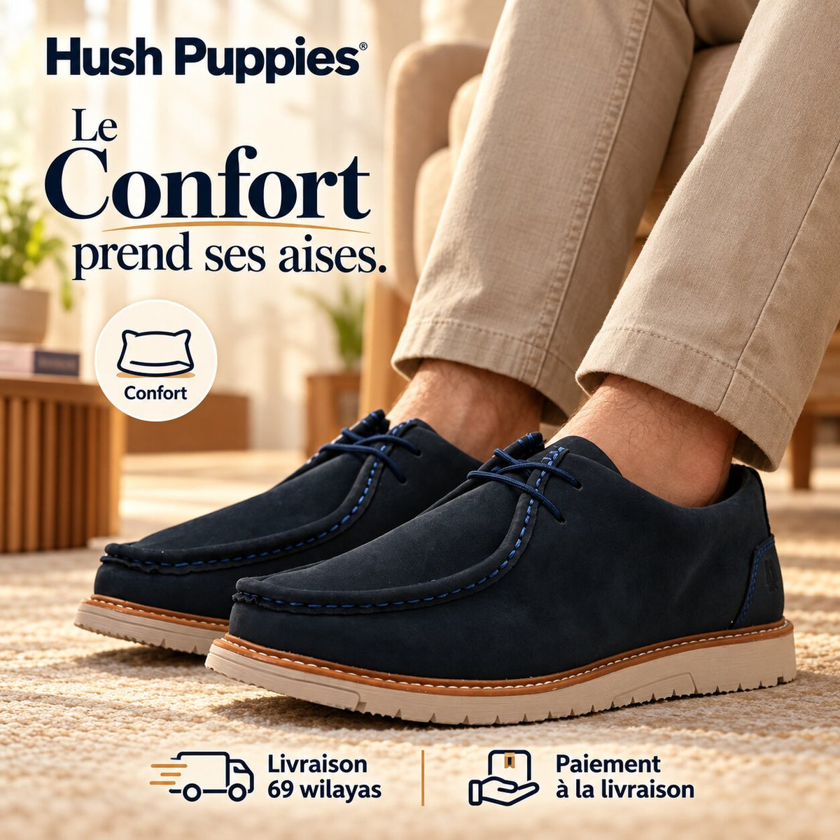 HUSH PUPPIES FOOTWEAR - HPM10666