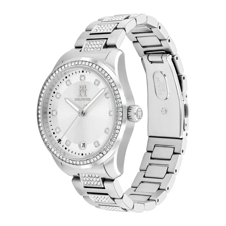 Tommy Hilfiger Stainless Steel Crystal-Embellished - 1782757