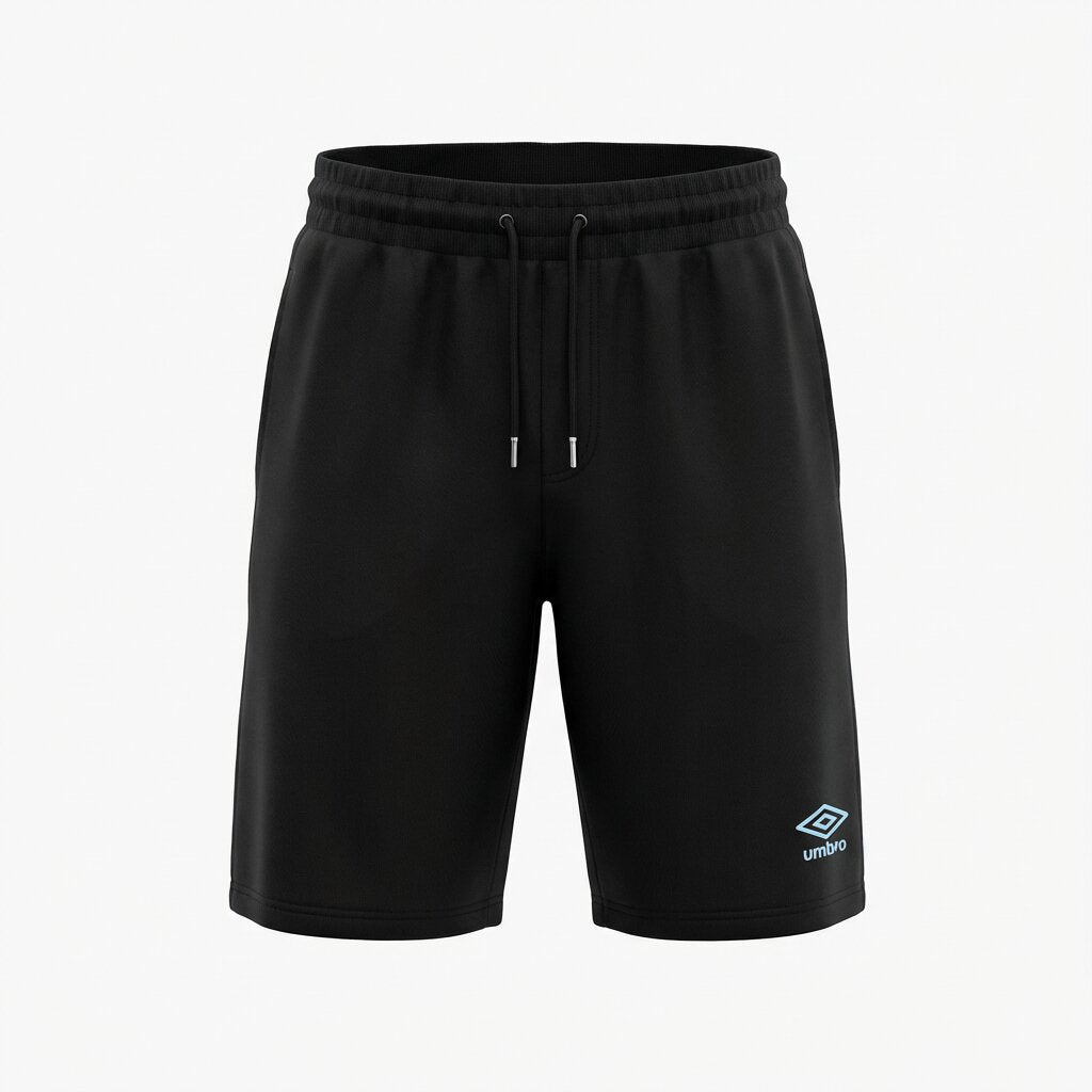 UMBRO SHORT LIFESTYLE HOMME COTON NOIR - UAA241M107-001