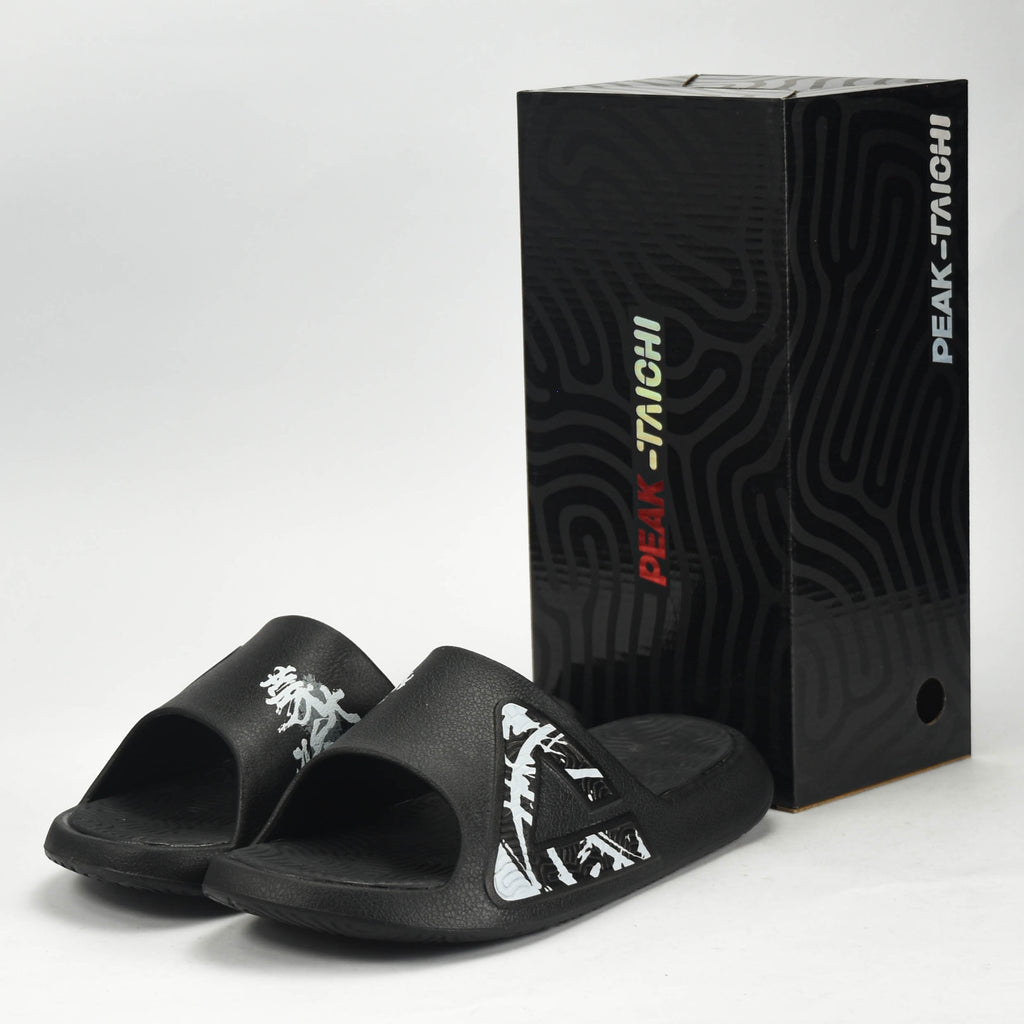 Peak Taichi Sports Slippers Black - ET53097L-0020