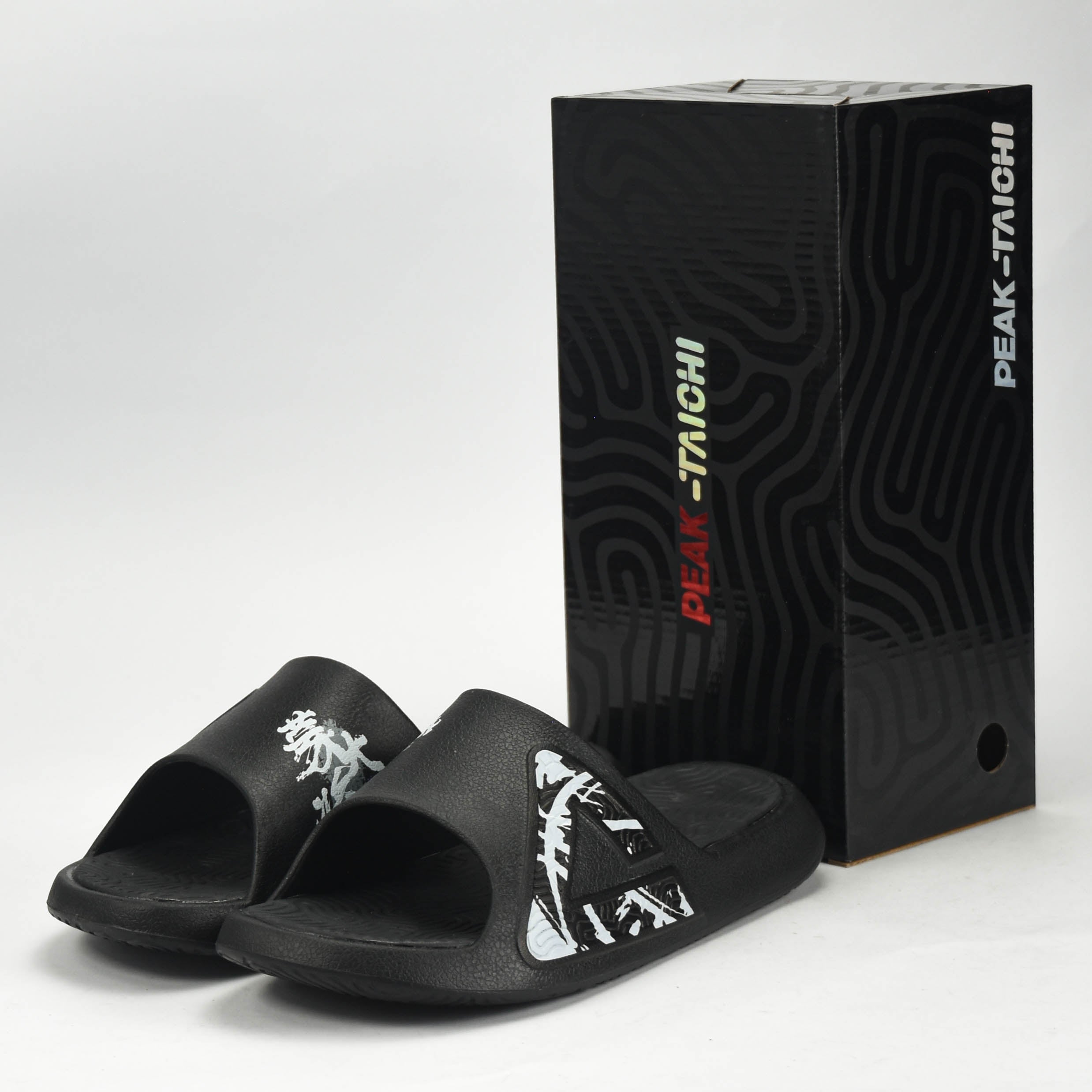 Peak Taichi Sports Slippers Black - ET53097L-0020
