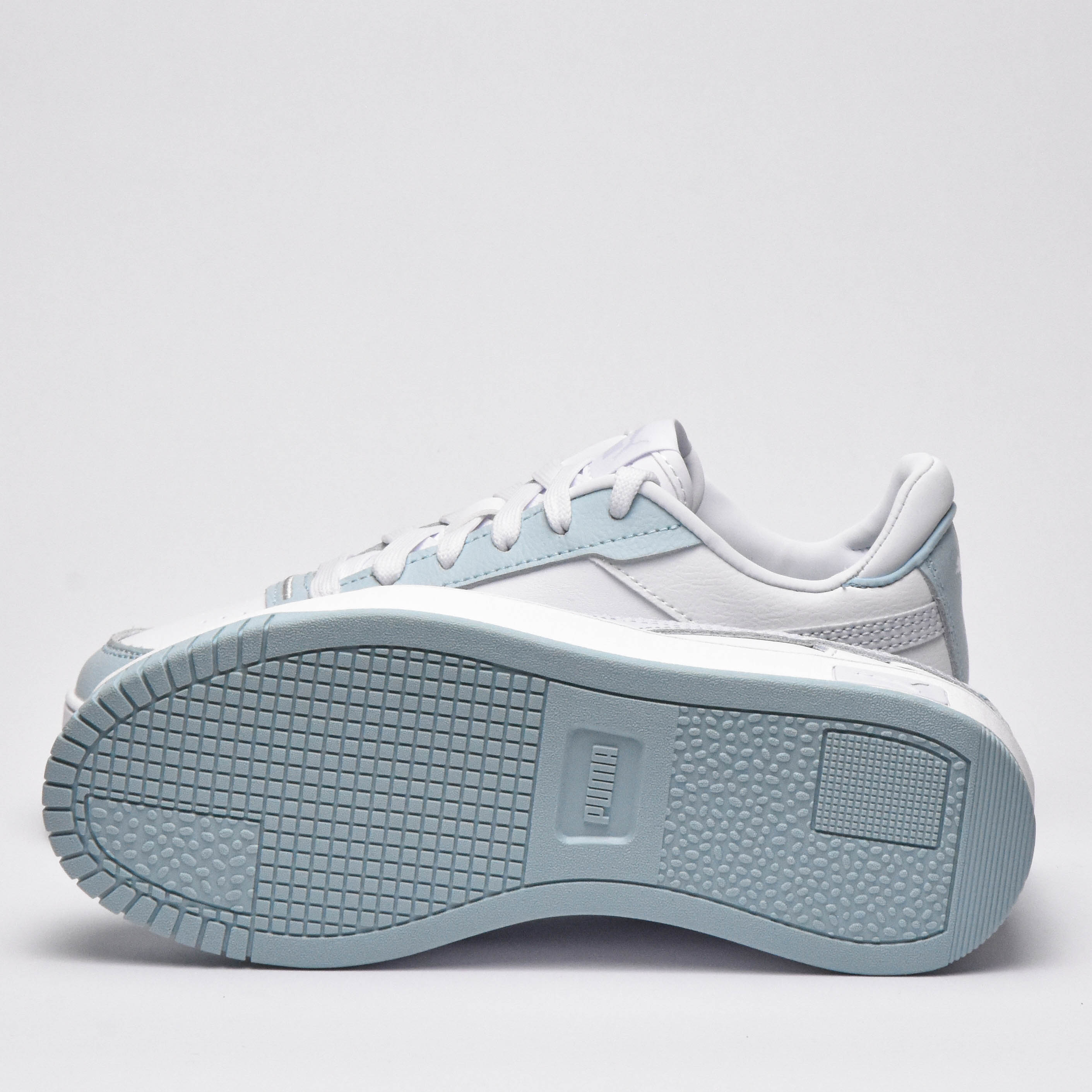 PUMA CARINA STREET JR WHITE SILVER MIST - 393846-07