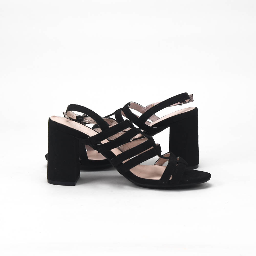ANDRÉ SANDALES FEMME CAPUCINE DAIM NOIR - 52314188403