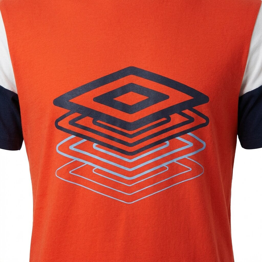 UMBRO T-SHIRTS ORIGINAL HOMME ROUGE COTON - UAA241M009-005