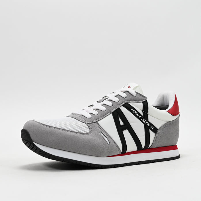 Armani Exchange Retro Running Sneakers - XUX017-XCC68-GR
