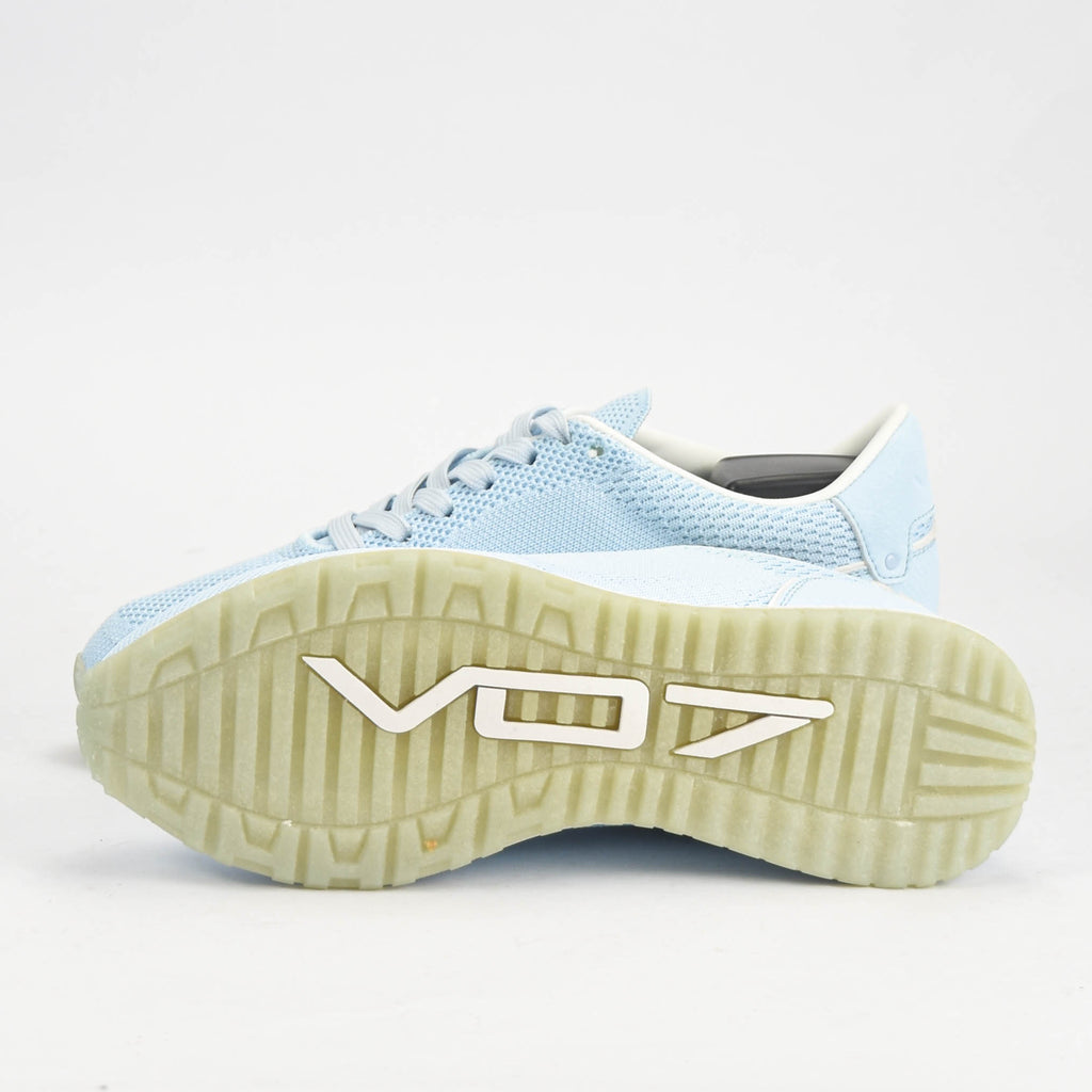 VO7 BASKET MILAN KNIT HOMME AZUR - CH-MIL-BLU
