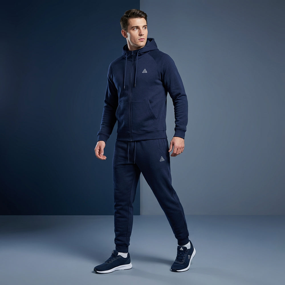 PEAK KNITTED TRACKSUIT NAVY - FW94067-Y443