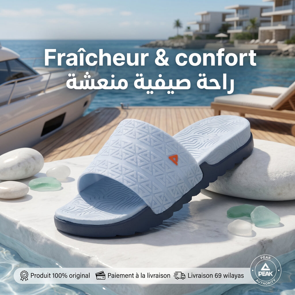Peak Taichi Slippers Ceramic Blue - E02767L-002S