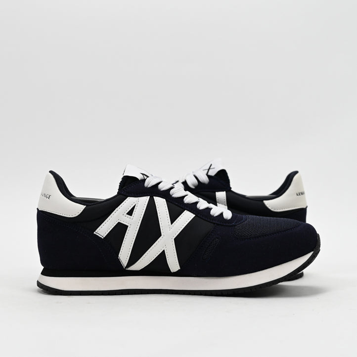 Armani Exchange Retro Running Sneakers - XUX017-XCC68-BLUE
