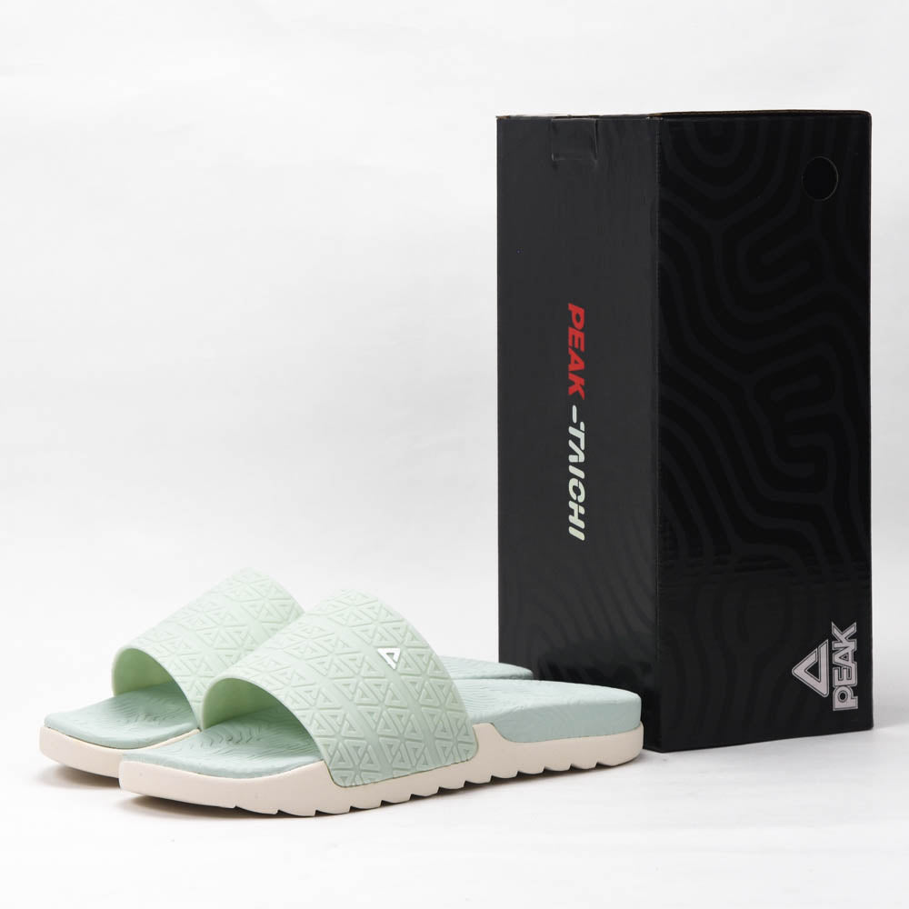 Peak Taichi Slides Grey Orange - E02768L-00F3